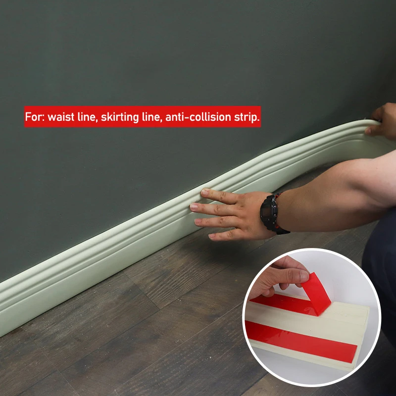 3D Foam Wall Trim Line Wall Sticker For Living Room Self Adhesive Skirting line Waterproof Waist line Wallpaper Home decor 5m
3D Foam Wall Trim Line Wall Sticker For Living Room Self Adhesive Skirting line Waterproof Waist line Wallpaper Home decor 5m