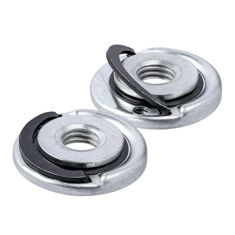 2Pcs Grinder Locking Retaining Nut Quick Release Nut Replacement Parts Pressure Plate Fastener for ANGLE Grinder
2Pcs Grinder Locking Retaining Nut Quick Release Nut Replacement Parts Pressure Plate Fastener for ANGLE Grinder