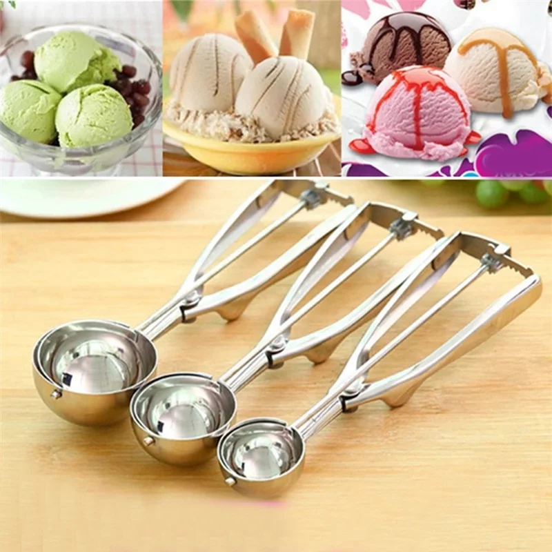 Melon Baller Digging Ball Tools Cream Scoop Stainless Steel Cookie Dough Scooper For Fruit Kitchen
Melon Baller Digging Ball Tools Cream Scoop Stainless Steel Cookie Dough Scooper For Fruit Kitchen