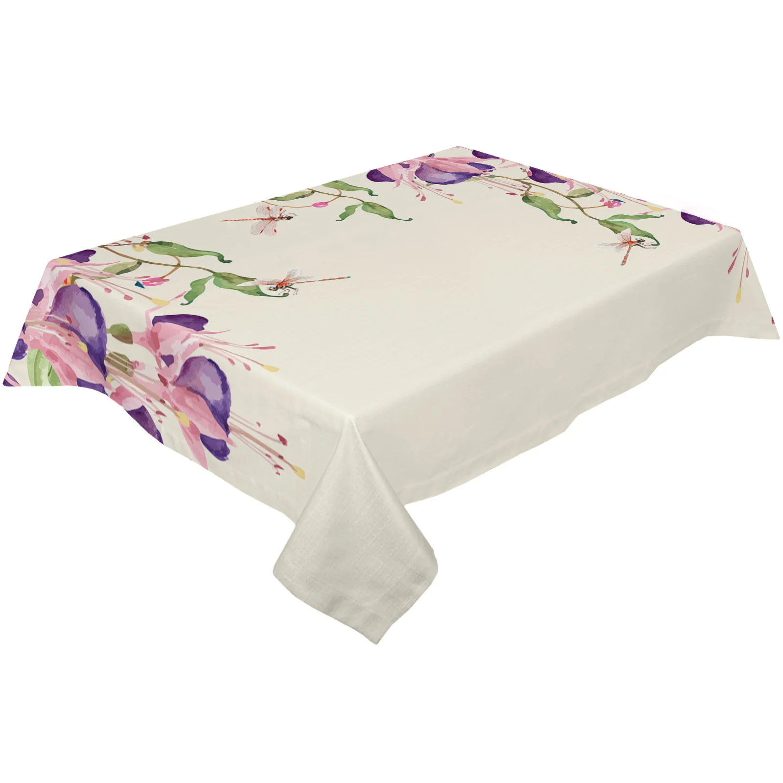 Watercolor Flower Leaves Dragonfly Tablecloth Kitchen Dining Table Festive Decor Table Cover Rectangular Coffee Table Tablecloth
Watercolor Flower Leaves Dragonfly Tablecloth Kitchen Dining Table Festive Decor Table Cover Rectangular Coffee Table Tablecloth