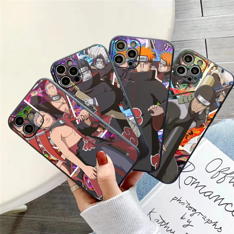 NARUTO Anime Phone Case For Funda iPhone 11 12 13 Pro Max Mini X XR XS SE 2020 5 6 7 8 Plus Soft Etui Coque Silicone Cover
NARUTO Anime Phone Case For Funda iPhone 11 12 13 Pro Max Mini X XR XS SE 2020 5 6 7 8 Plus Soft Etui Coque Silicone Cover