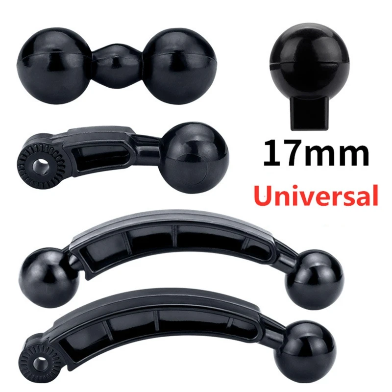Universal 17mm Ball Head Base Accessory Double Ball Joint Mount Adapter Connecting Bracket for Car Phone Holder Accessory
Universal 17mm Ball Head Base Accessory Double Ball Joint Mount Adapter Connecting Bracket for Car Phone Holder Accessory