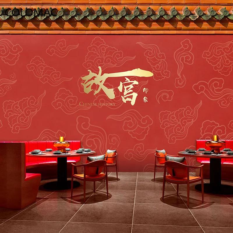 Colomac Custom 8D Chinese Style Hotel Wallpaper Box Forbidden City Red Roof Xiangyun Hot Pot Restaurant Mural Dropshipping
Colomac Custom 8D Chinese Style Hotel Wallpaper Box Forbidden City Red Roof Xiangyun Hot Pot Restaurant Mural Dropshipping