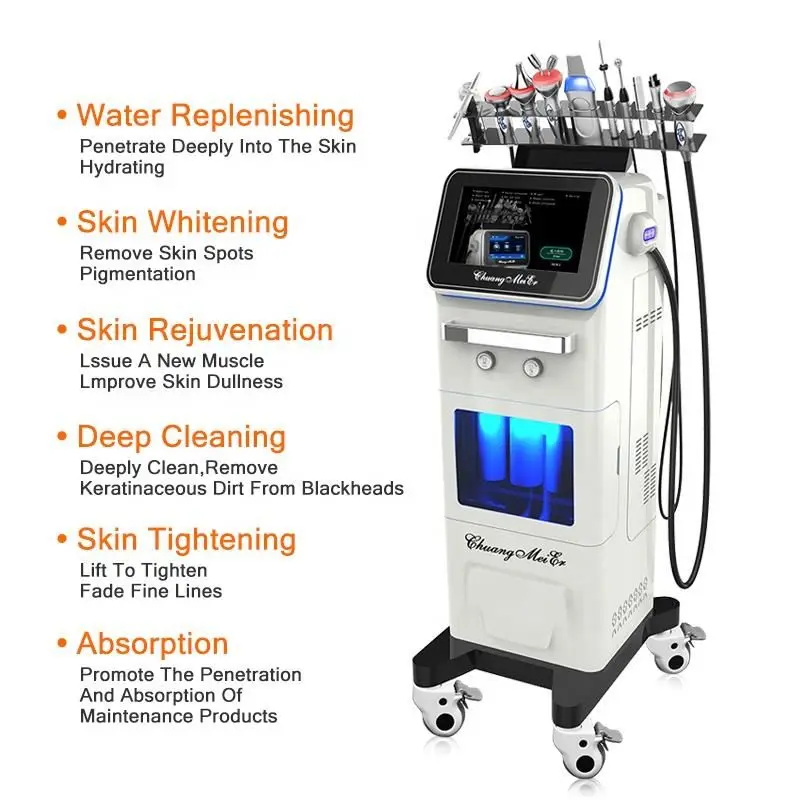 New Hydrogen Oxyge Big Bubble Machine Face Tightening Hydro Dermabrasion Beauty Salon Equipment
New Hydrogen Oxyge Big Bubble Machine Face Tightening Hydro Dermabrasion Beauty Salon Equipment