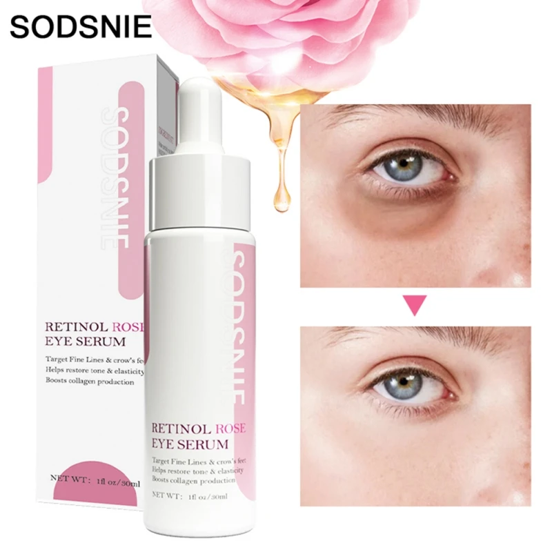 30ml Retionl Rose Eye Serum Reduce Dark Circles Anti Wrinkle Puffy Eyes Dark Circles Deep Hydration Restore Tone Elasticity Care
30ml Retionl Rose Eye Serum Reduce Dark Circles Anti Wrinkle Puffy Eyes Dark Circles Deep Hydration Restore Tone Elasticity Care