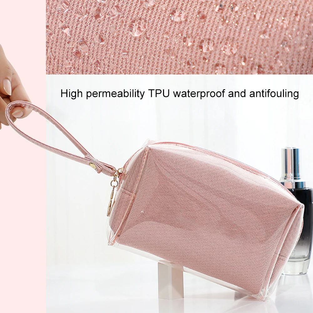 Cosmetic Bags Portable with Handle Strap for Bathroom, Vacation and Organizing Separate Compartments Large Capacity PR Sale
Cosmetic Bags Portable with Handle Strap for Bathroom, Vacation and Organizing Separate Compartments Large Capacity PR Sale