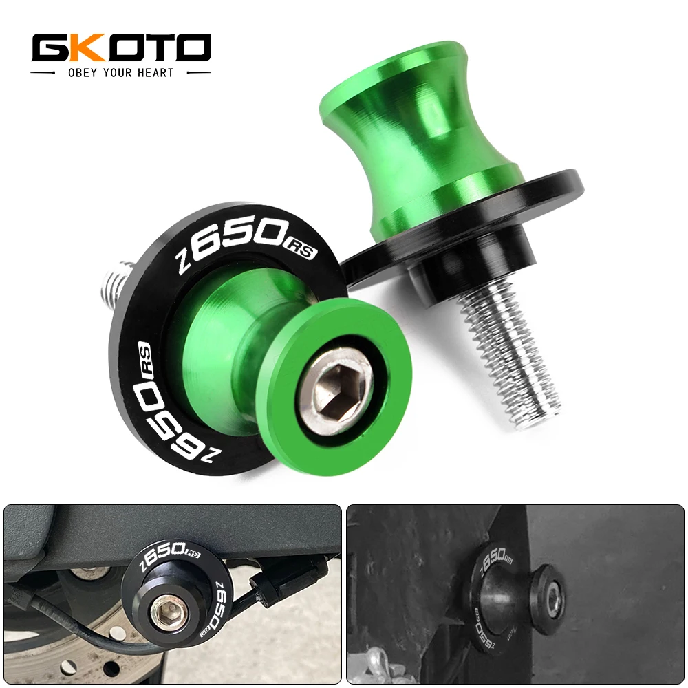 8MM CNC Swingarm Spools Slider Stand Screws For KAWASAKI z650rs Z650RS Motorcycle Accessories
8MM CNC Swingarm Spools Slider Stand Screws For KAWASAKI z650rs Z650RS Motorcycle Accessories