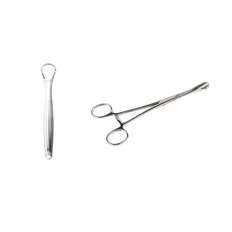 1 Pcs Tongue To Bad Breath Scraper & 1 Pcs Tattoo Plier Clamp Forcep Septum Ear Tongue Nose
1 Pcs Tongue To Bad Breath Scraper & 1 Pcs Tattoo Plier Clamp Forcep Septum Ear Tongue Nose