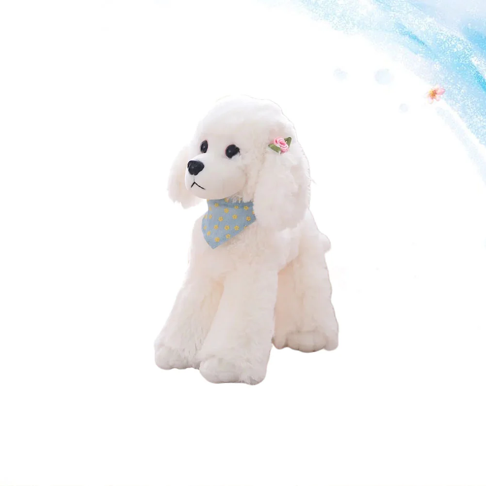 White 25cm Adorable Stuffed Plush Toy Animal Simulate Poodle Shape Pet Dog Design Toy Decorative Children Kids Birthday
White 25cm Adorable Stuffed Plush Toy Animal Simulate Poodle Shape Pet Dog Design Toy Decorative Children Kids Birthday