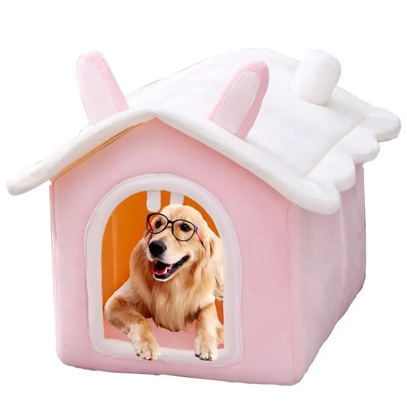 Rabbit Bed Cat Non-slip Moistureproof Caves For Indoor Cats Cats Bed With Removable Washable Cushion Capacious Comfortable For
Rabbit Bed Cat Non-slip Moistureproof Caves For Indoor Cats Cats Bed With Removable Washable Cushion Capacious Comfortable For