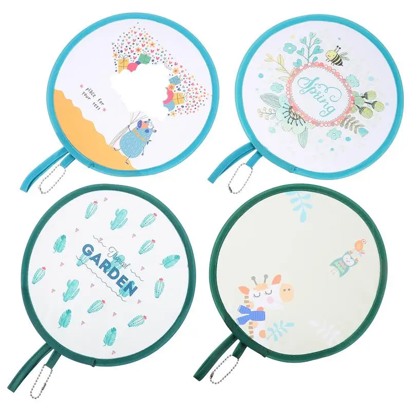 4Pcs Classical Style Handheld Fans Cartoon Circular Fan Cartoon Foldable Fan Performance Fan Round Hand Held Fan
4Pcs Classical Style Handheld Fans Cartoon Circular Fan Cartoon Foldable Fan Performance Fan Round Hand Held Fan