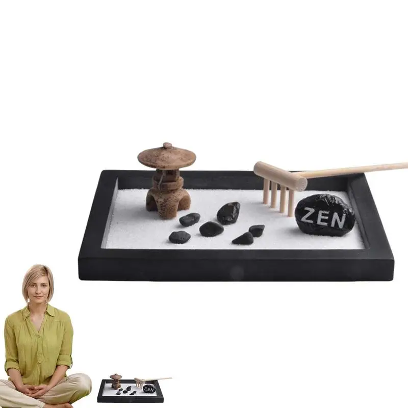 Elaborately Statue Buddha Zen Garden Sand Meditation Peaceful Relax Decor Set Spiritual Zen Garden Kit Decoration Set
Elaborately Statue Buddha Zen Garden Sand Meditation Peaceful Relax Decor Set Spiritual Zen Garden Kit Decoration Set