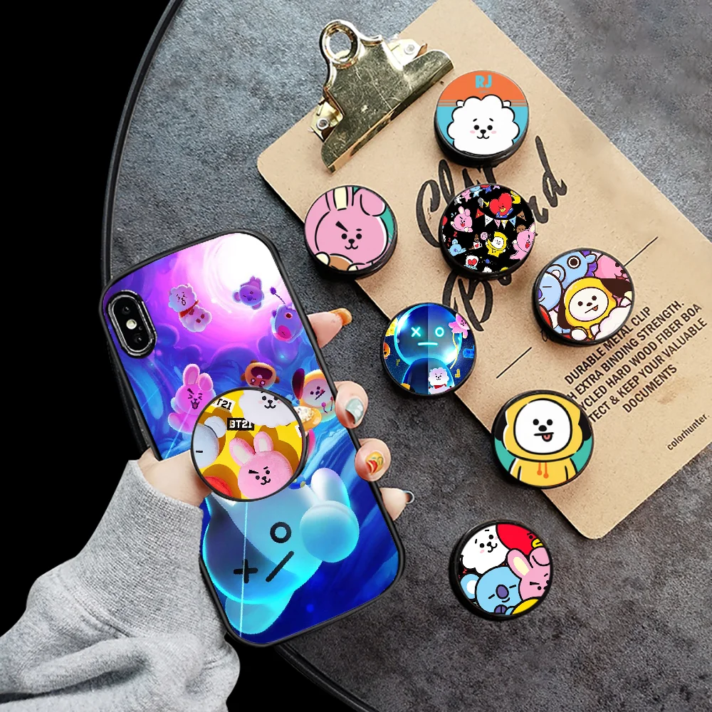 Cartoon BT21 Folding Phone Holder Stand Mobile Surport Grip tok For iPhone xiaomi Samsung Phone Holder Foldable
Cartoon BT21 Folding Phone Holder Stand Mobile Surport Grip tok For iPhone xiaomi Samsung Phone Holder Foldable