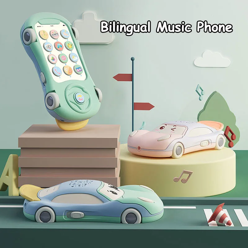 Baby Toys Children‘s Early Education Puzzle Music Mobile Phone Baby Comfort Multi-function Car Phone With Projection Story
Baby Toys Children‘s Early Education Puzzle Music Mobile Phone Baby Comfort Multi-function Car Phone With Projection Story