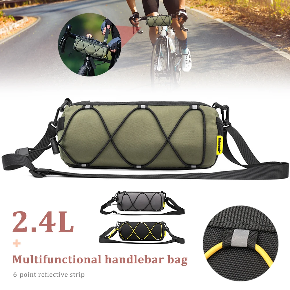 Bicycle Handlebar Bag 2.4L Multifunctional Bike Front Tube Bag Frame Storage Pannier Commuter Shoulder Bag Bicycle Accessories
Bicycle Handlebar Bag 2.4L Multifunctional Bike Front Tube Bag Frame Storage Pannier Commuter Shoulder Bag Bicycle Accessories