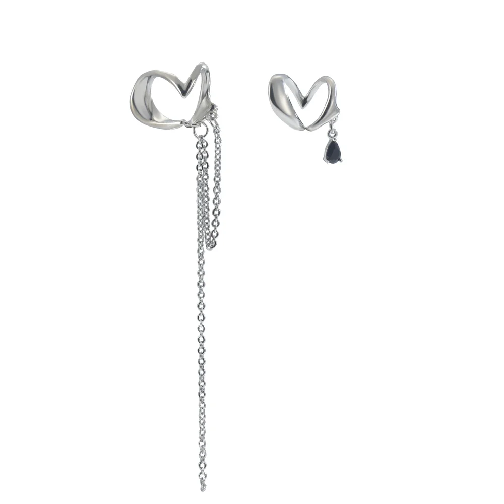 Coconal Fashion Silver Color Women Silver Color Asymmetric Ear Clip Earrings Party Jewelry Gifts Earrings
Coconal Fashion Silver Color Women Silver Color Asymmetric Ear Clip Earrings Party Jewelry Gifts Earrings