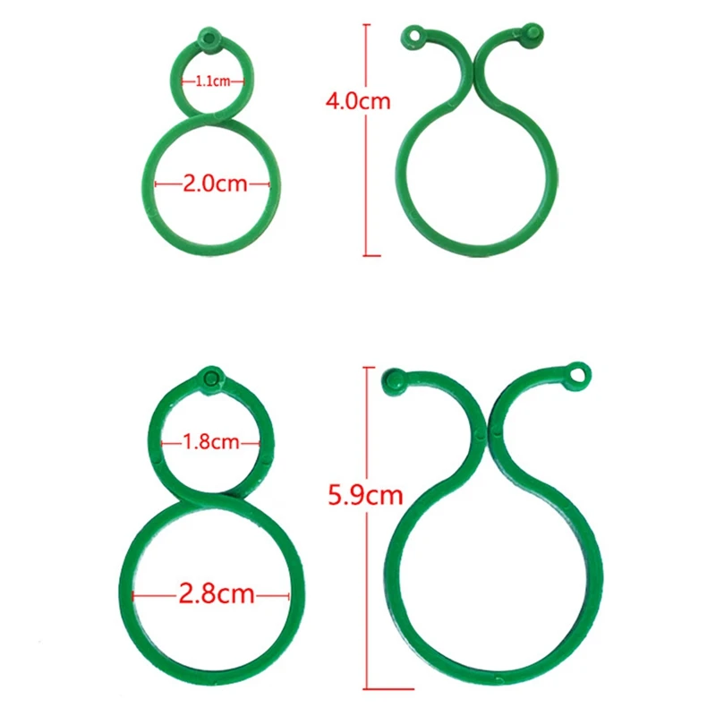 50pcs/set Garden Vegetable Plant Support Binding Clip Gardening Greenhouse Clip Supplie
50pcs/set Garden Vegetable Plant Support Binding Clip Gardening Greenhouse Clip Supplie