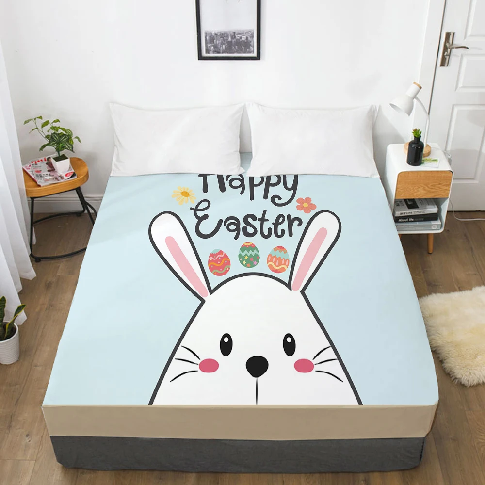 Cartoon rabbit Elastic fitted sheet bed sheet With An Elastic Band Mattress Cover Customizable size lovely Bed cover for ears
Cartoon rabbit Elastic fitted sheet bed sheet With An Elastic Band Mattress Cover Customizable size lovely Bed cover for ears