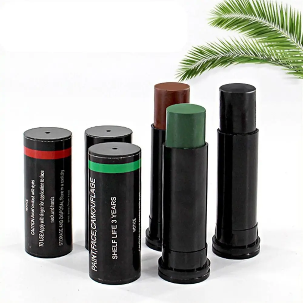 Camping Field Camouflage Oil Face Paint Tube Eye Black Stick for Sports Camouflage Cream Disguised Paint Oil Tube Stick
Camping Field Camouflage Oil Face Paint Tube Eye Black Stick for Sports Camouflage Cream Disguised Paint Oil Tube Stick