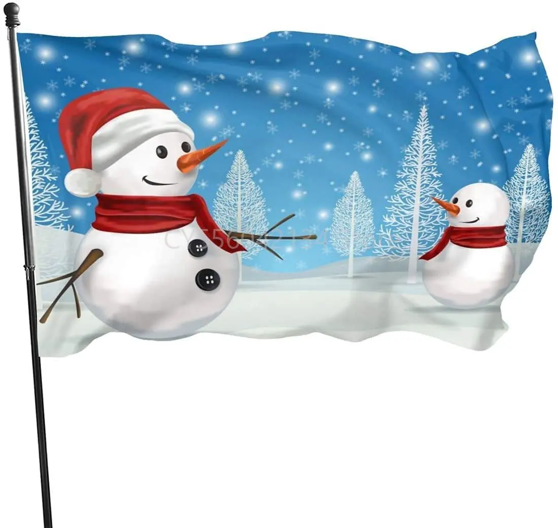 Winter Snow Snowman Snowflake Merry Christmas Christmas Tree Forest Flag, 3x5ft Polyester Banner with Grommets, Garden Yard
Winter Snow Snowman Snowflake Merry Christmas Christmas Tree Forest Flag, 3x5ft Polyester Banner with Grommets, Garden Yard
