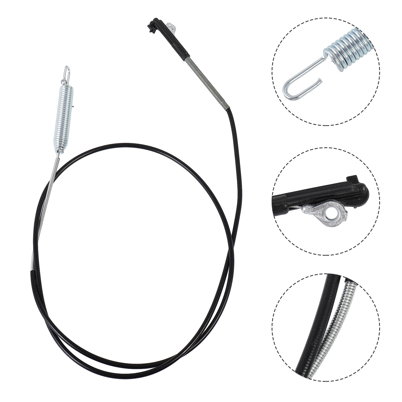 78 In Brake Cable Cable-Brake Kit 30in Lawn Mower 54.5 In Total 78 InBrake Cable Black Cable-Brake Kit Brake Cable
78 In Brake Cable Cable-Brake Kit 30in Lawn Mower 54.5 In Total 78 InBrake Cable Black Cable-Brake Kit Brake Cable