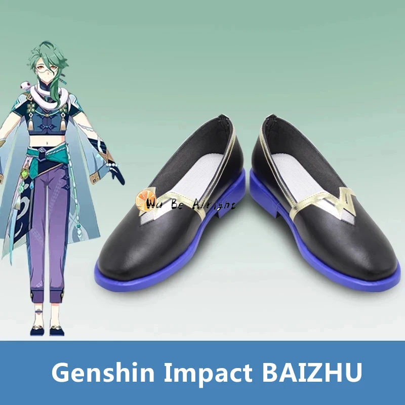 Обувь для косплея Genshin Impact BAIZHU Bai Shu, съемный парик, зеленый длинный прямой Плетеный конский хвост, термостойкие волосы
Обувь для косплея Genshin Impact BAIZHU Bai Shu, съемный парик, зеленый длинный прямой Плетеный конский хвост, термостойкие волосы