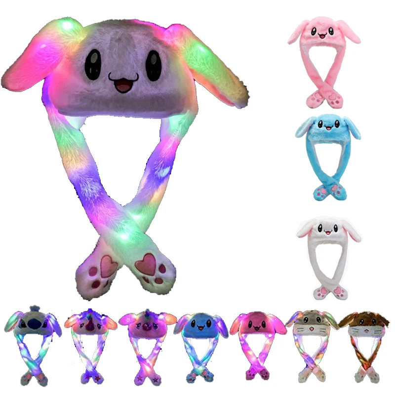 Glowing Plush Moving Rabbit Hat Funny Glowing and Ear Moving Bunny Hat Cosplay Christmas Party Holiday Hat and Adult
Glowing Plush Moving Rabbit Hat Funny Glowing and Ear Moving Bunny Hat Cosplay Christmas Party Holiday Hat and Adult