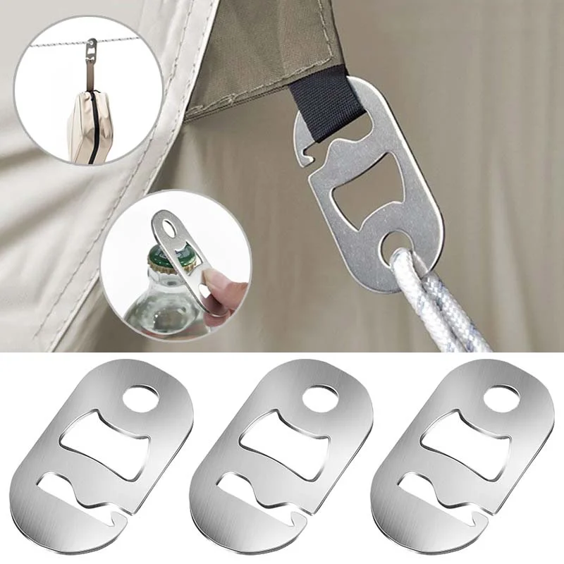 1PC Stainless Steel Adjustable Camping Tent Cord Rope Buckle Tensioners Fastener Kit Outdoor Camping Tents Securing Accessories
1PC Stainless Steel Adjustable Camping Tent Cord Rope Buckle Tensioners Fastener Kit Outdoor Camping Tents Securing Accessories
