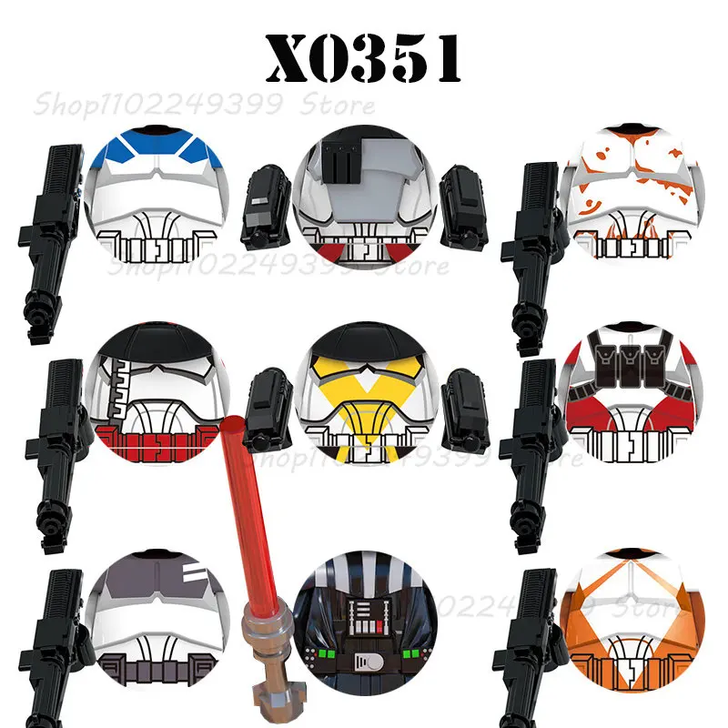 New X0351 Disney Building Blocks Clone Soldier Mini Action Toy Figure Dolls Educational Assemble Toys Children's Birthday Gifts
New X0351 Disney Building Blocks Clone Soldier Mini Action Toy Figure Dolls Educational Assemble Toys Children's Birthday Gifts