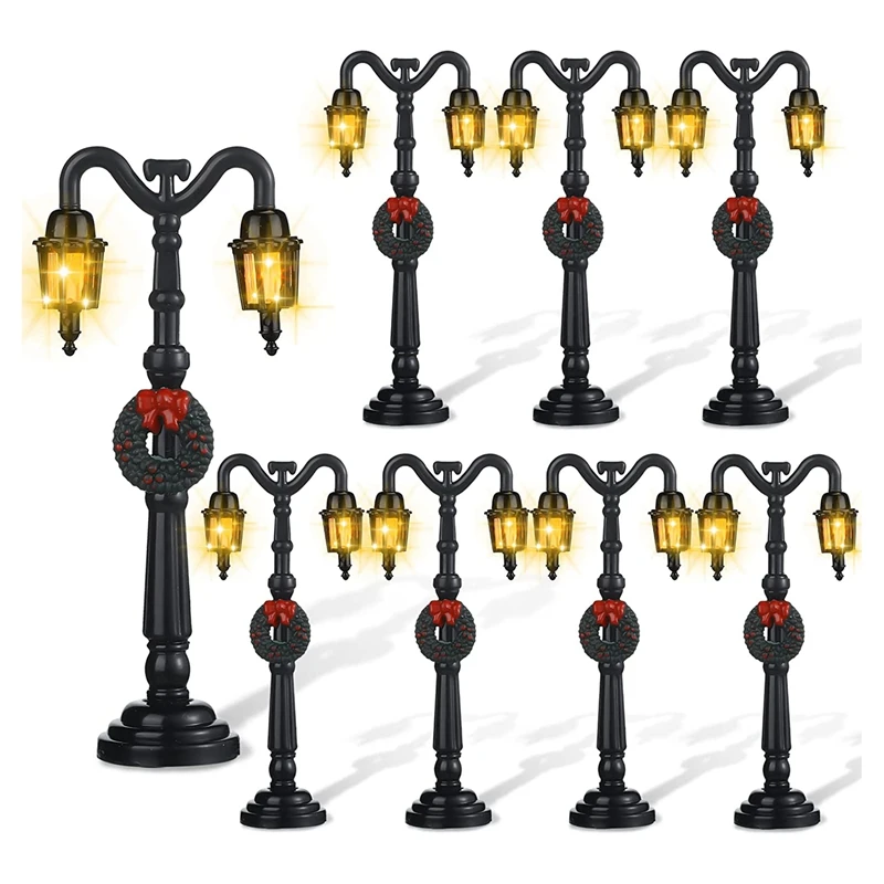 8 Piece Post Village Fairy Lamp Train Lantern Lamp Miniature Street Lamp Decorative Street Lights Dollhouse
8 Piece Post Village Fairy Lamp Train Lantern Lamp Miniature Street Lamp Decorative Street Lights Dollhouse