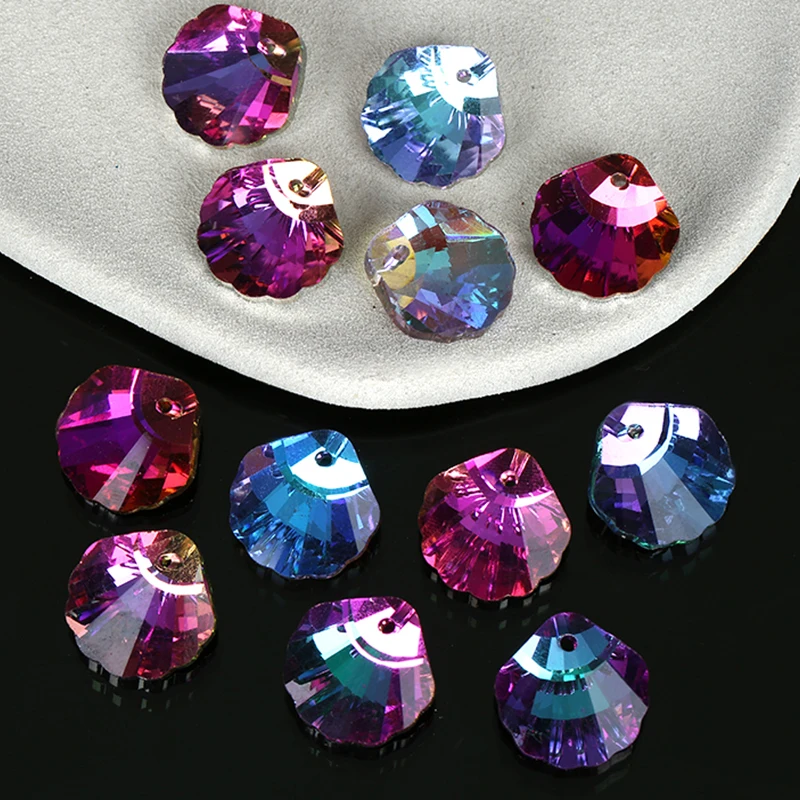 12/24PCS 16mm Crystal Glass Beads for Jewellery Making Supplies Shell Shape AB Color Jewelry Beads Pendant DIY Necklace Earrings
12/24PCS 16mm Crystal Glass Beads for Jewellery Making Supplies Shell Shape AB Color Jewelry Beads Pendant DIY Necklace Earrings