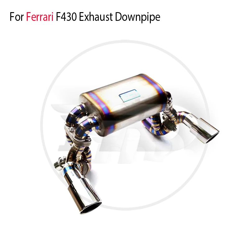 HMD Titanium Alloy Exhaust System Performance Catback is Suitable for Ferrari F430 Auto Modification Electronic Valve Muffler
HMD Titanium Alloy Exhaust System Performance Catback is Suitable for Ferrari F430 Auto Modification Electronic Valve Muffler