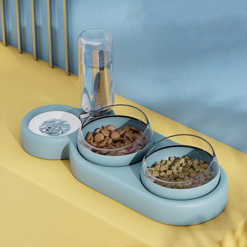 Automatic Cat Bowl Water Dispenser Water Storage Pet Dog Cat Food Bowl Food Container with Waterer Pet Waterer Feeder
Automatic Cat Bowl Water Dispenser Water Storage Pet Dog Cat Food Bowl Food Container with Waterer Pet Waterer Feeder