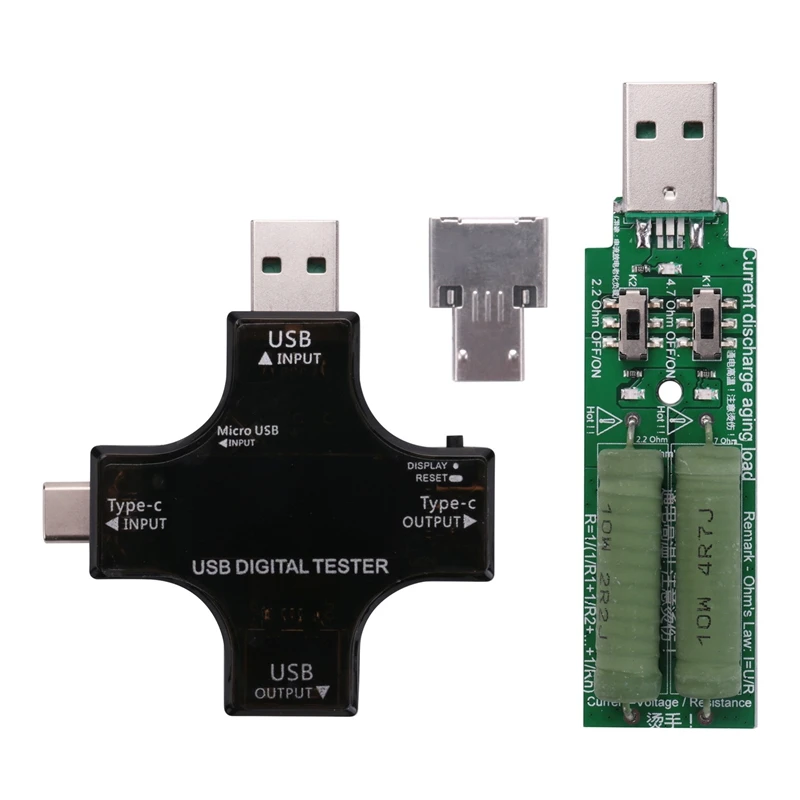USB C тестер, 2 в 1 USB тестер с цветным экраном IPS цифровой мультиметр, напряжение, ток, мощность, температура, с погрузчиком
USB C тестер, 2 в 1 USB тестер с цветным экраном IPS цифровой мультиметр, напряжение, ток, мощность, температура, с погрузчиком