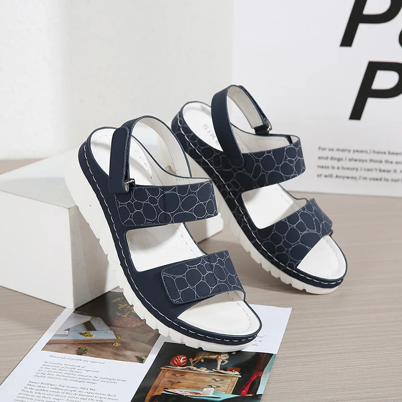 New Women's Sandals Wedge Casual Comfortable Open Toe Platform Fashion Lightweight Slipper Slides Zapatillas De Casa
New Women's Sandals Wedge Casual Comfortable Open Toe Platform Fashion Lightweight Slipper Slides Zapatillas De Casa