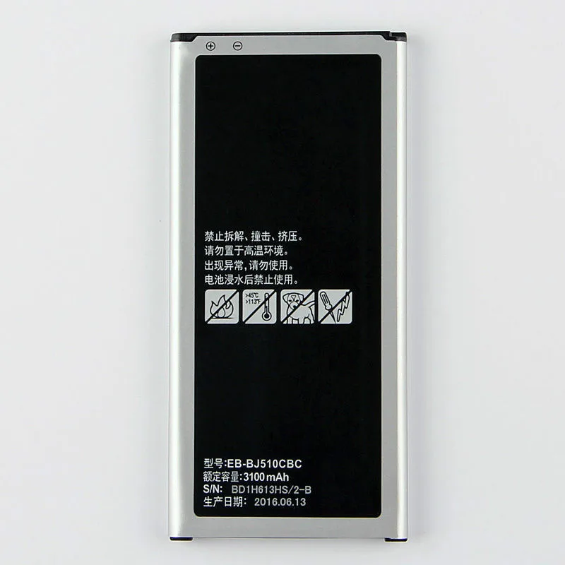 Запасная батарея для Samsung Galaxy J5(2016) J510F J510G J510FN J510Y J510M, 3100 мАч
Запасная батарея для Samsung Galaxy J5(2016) J510F J510G J510FN J510Y J510M, 3100 мАч