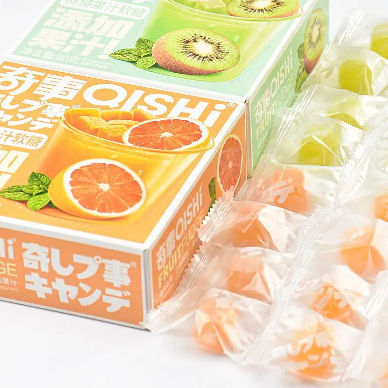 Miracle juice pulling fruit boxes grapes mango strawberry confectionery office 80g
Miracle juice pulling fruit boxes grapes mango strawberry confectionery office 80g