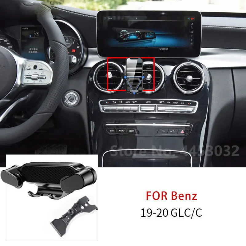Гравитационный автомобильный держатель мобильного телефона для Mercedes Benz W205 X253 C GLC, крепление на створки вентиляции, сотовый телефон с поддер...
Гравитационный автомобильный держатель мобильного телефона для Mercedes Benz W205 X253 C GLC, крепление на створки вентиляции, сотовый телефон с поддер...