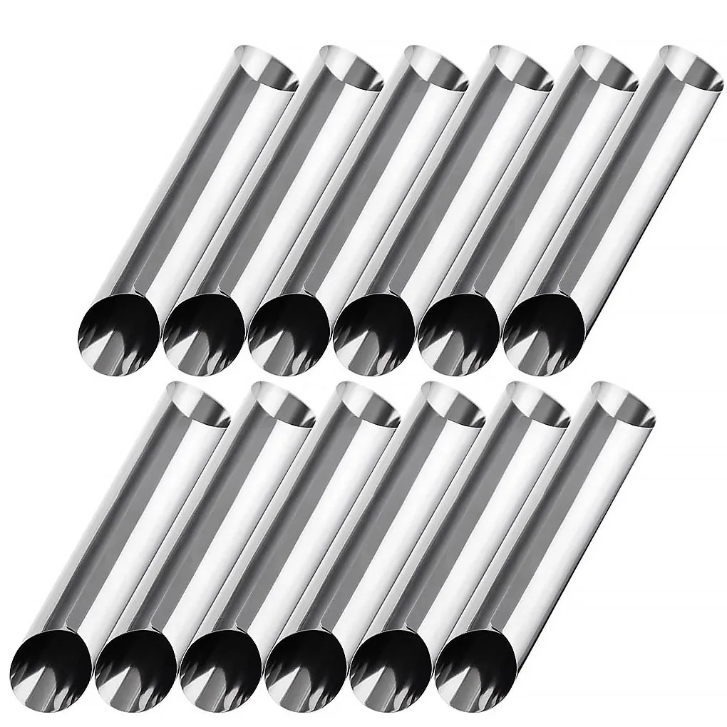 1pc Cannoli Bread Mold Stainless Steel Cannoli Bread Mould Tube Home Bakery Pastry Baking Tool
1pc Cannoli Bread Mold Stainless Steel Cannoli Bread Mould Tube Home Bakery Pastry Baking Tool