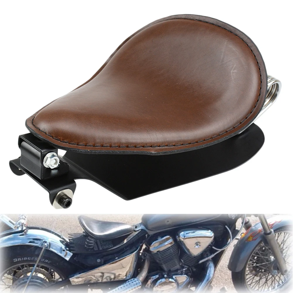 Brown Motocycle Solo Seat Spring Base Plate Bracket Kit For Harley Sportster XL 883 1200 Bobber 48 Dyna Softail Fatboy Custom
Brown Motocycle Solo Seat Spring Base Plate Bracket Kit For Harley Sportster XL 883 1200 Bobber 48 Dyna Softail Fatboy Custom