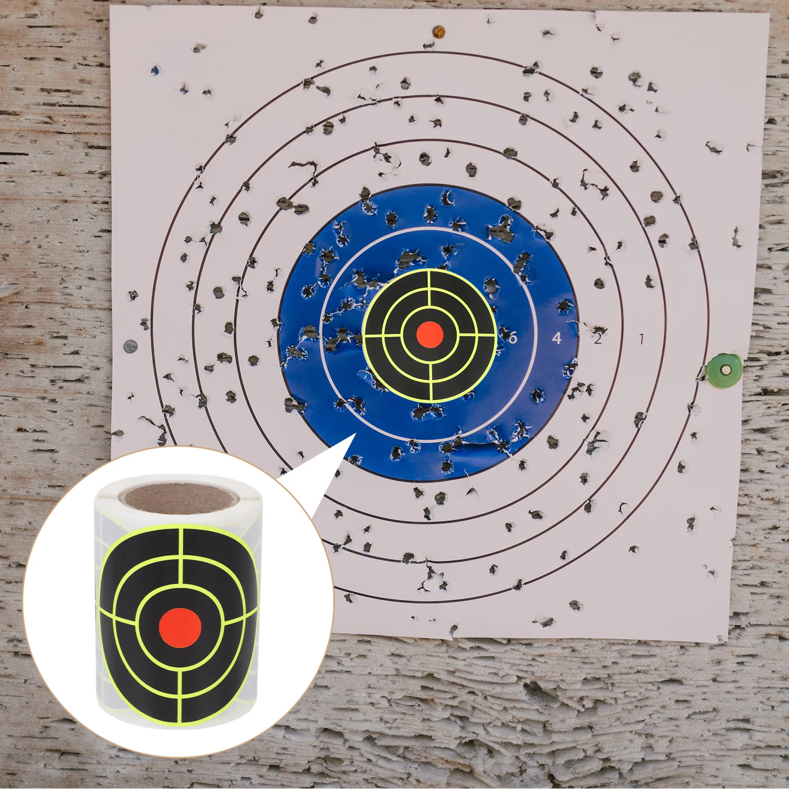 200 Pcs Stick Mark Charge Practical Papers Accessories Shooting Aim Sticker Fluorescent
200 Pcs Stick Mark Charge Practical Papers Accessories Shooting Aim Sticker Fluorescent