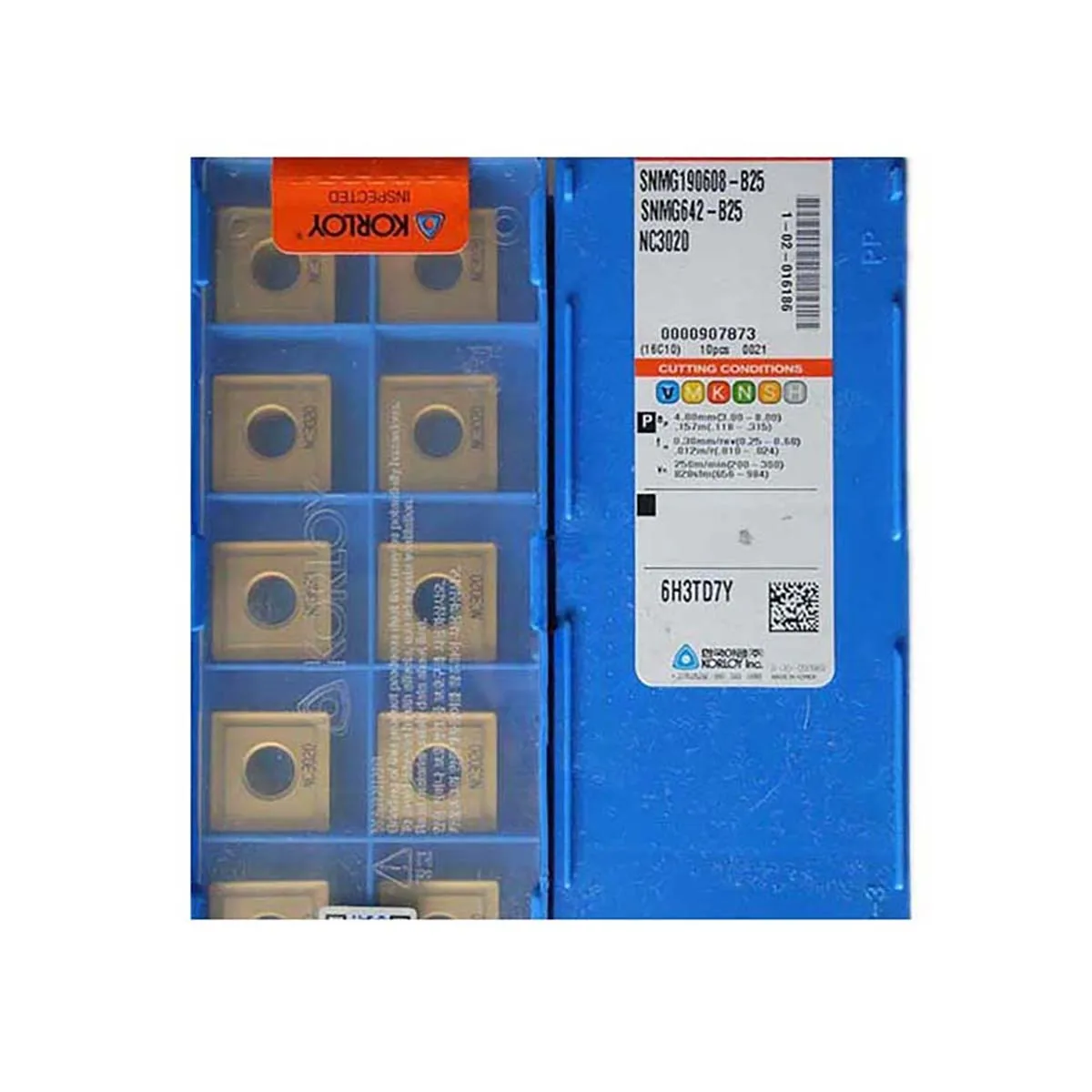 KORLOY 100% Original SNMG SNMG19 SNMG190612 GR NC3030 Medium Roughing Carbide Turning Inserts High Quality Turning Tools
KORLOY 100% Original SNMG SNMG19 SNMG190612 GR NC3030 Medium Roughing Carbide Turning Inserts High Quality Turning Tools