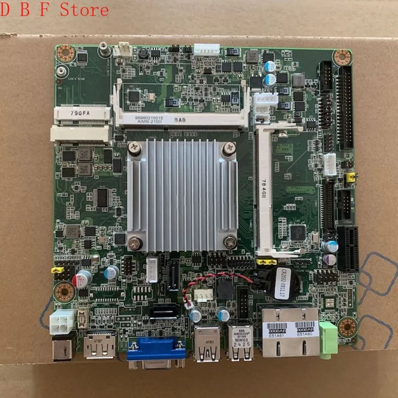 AIMB-215D AIMB-215D-S6B1E For Advantech Industrial Motherboard 4 Core J1900 Dual Network Port 6 Serial Port
AIMB-215D AIMB-215D-S6B1E For Advantech Industrial Motherboard 4 Core J1900 Dual Network Port 6 Serial Port