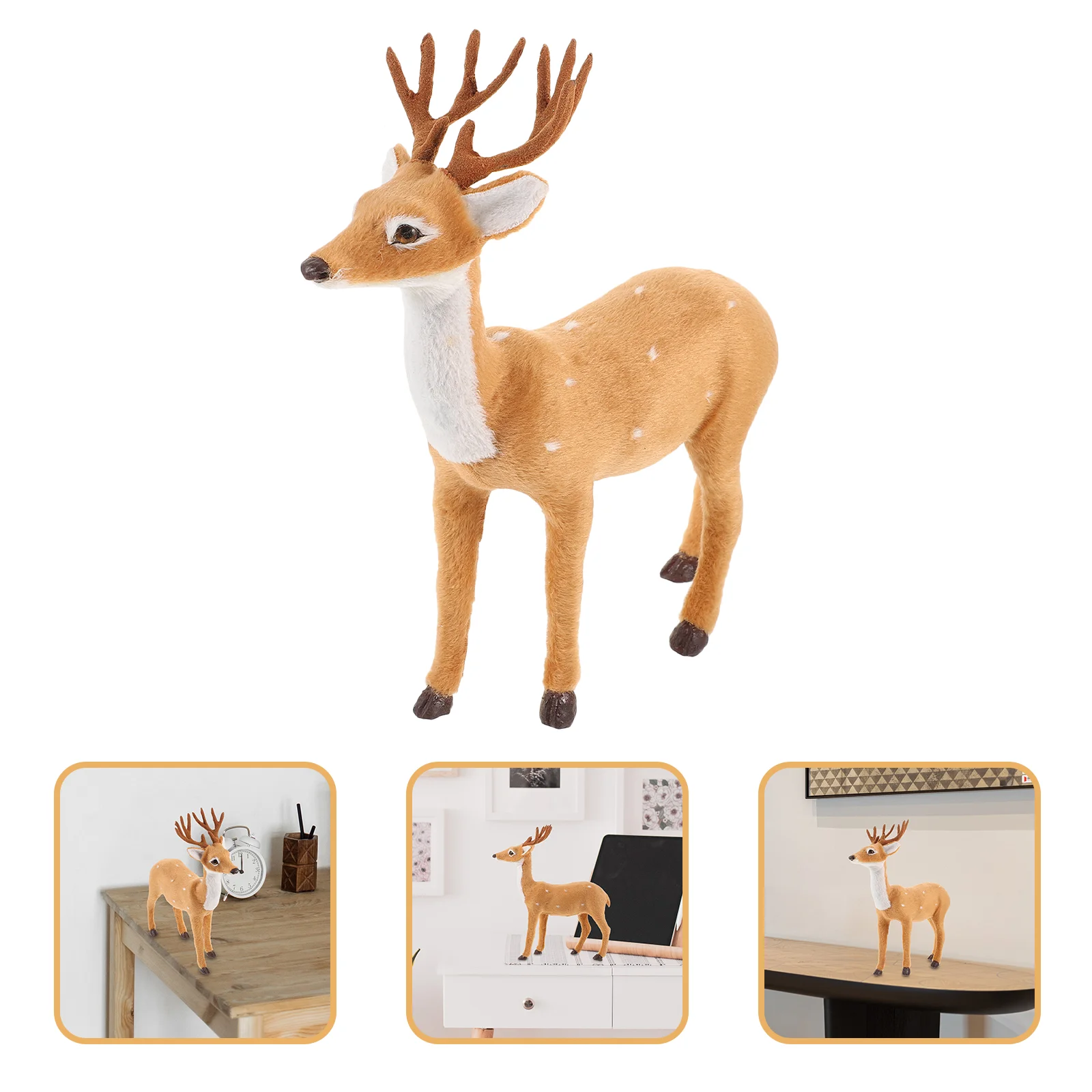 Reindeer Decors Office Decorate Elk Tabletop Centerpiece Christmas Decorations Plastic Living Room Statue Craft Ornament
Reindeer Decors Office Decorate Elk Tabletop Centerpiece Christmas Decorations Plastic Living Room Statue Craft Ornament