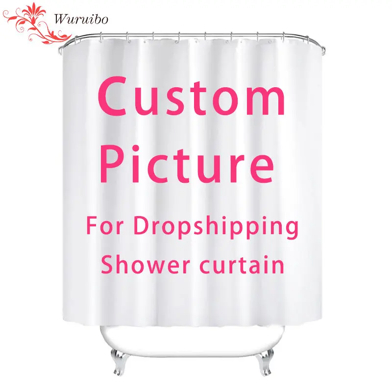 Custom Shower Curtain Bathroom Waterproof Curtains Customized Photo Polyester Bath Curtain Decor With 12 Hooks Dropshipping
Custom Shower Curtain Bathroom Waterproof Curtains Customized Photo Polyester Bath Curtain Decor With 12 Hooks Dropshipping