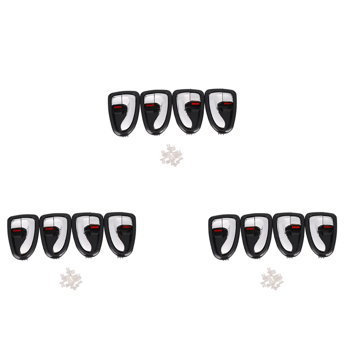 12Pcs Car Inside Door Handle Front Rear Left Right for HYUNDAI ACCENT / VERNA 2000-2006 8261022001LG 8262022001LG
12Pcs Car Inside Door Handle Front Rear Left Right for HYUNDAI ACCENT / VERNA 2000-2006 8261022001LG 8262022001LG