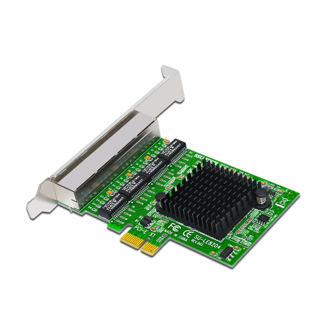 Network Cards Network/Ethernet/Lan Adapter PCI-E Network Card Realtek RJ45 Internet Ethernet Gigabit 4 Port Network Card
Network Cards Network/Ethernet/Lan Adapter PCI-E Network Card Realtek RJ45 Internet Ethernet Gigabit 4 Port Network Card