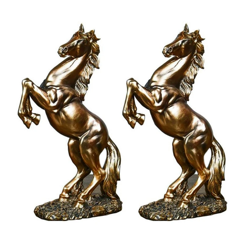 New 2X Art Sculpture, European-Style Flying Horse Decoration, Housewarming Opening Gifts Copper
New 2X Art Sculpture, European-Style Flying Horse Decoration, Housewarming Opening Gifts Copper