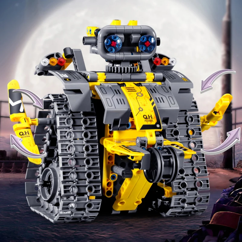 520pcs 3 in 1 City Technical RC Robot Excavator Racing Car Building Blocks Remote Control Bulldozer Truck Bricks Toys For Kids 
520pcs 3 in 1 City Technical RC Robot Excavator Racing Car Building Blocks Remote Control Bulldozer Truck Bricks Toys For Kids