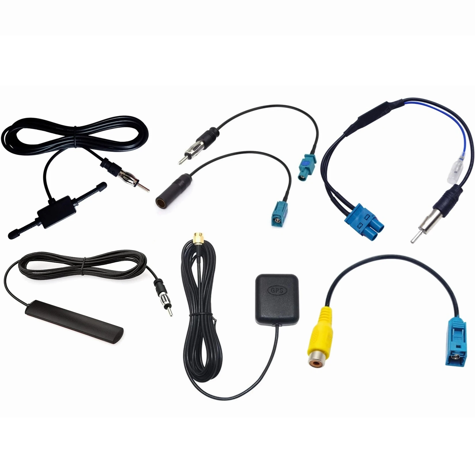 Vehicle Auto Car Stereo FM AM Radio Antenna Adapter Cable Fakra Z to DIN Connector Coaxial Cable GPS Antenna for Car Stereo
Vehicle Auto Car Stereo FM AM Radio Antenna Adapter Cable Fakra Z to DIN Connector Coaxial Cable GPS Antenna for Car Stereo